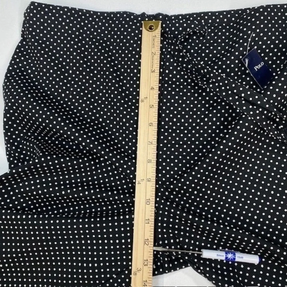 Polo Ralph Lauren Polka Dot Pajama Pants Small Black White Lounge - Picture 4 of 8